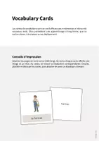Aperçu - Fiches - Farm / Ferme: Vocabulary Cards (Cartes de mots) - Page 1