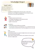 Vorschau - Arbeitsblätter - Arkadaşlığın Simgesi - Bir Heykel Oluşturma - Seite 1