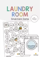 Aperçu - Jeux - Laundry Room / Buanderie: Smalltalk Game (Jeu de conversation) - Page de couverture