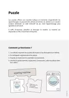 Aperçu - Jeux - Laundry Room / Buanderie: Puzzle (Puzzle pour le cours d'anglais) - Page 1
