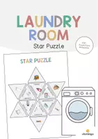 Aperçu - Jeux - Laundry Room / Buanderie: Star Puzzle (Jeu pour le cours d'anglais) - Page de couverture