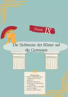 Vorschau - Stundenentwürfe - Sichtweise der Römer auf die Germanen - Quellenkritik (Tacitus) - Deckblatt
