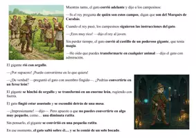 Vista previa - Manualidades / Dibujos para colorear - Leo y coloreo el cuento El Gato con Botas - página 3