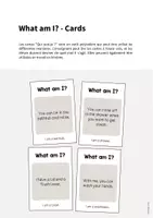 Aperçu - Jeux - WHAT AM I: Pack XXL de ressources pour les cours d’anglais - Page 2
