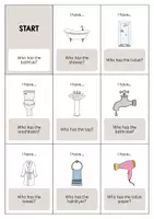 Aperçu - Jeux - Bathroom / Salle de bain: I have..., who has...? (Jeu pour le cours d'anglais) - Page 2