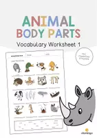Aperçu - Matériel pour travaux manuels / dessin - ANIMAL BODY PARTS: Pack XXL de ressources pour les cours d’anglais (Parties du corps des animaux) - Page 1