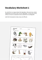 Aperçu - Matériel pour travaux manuels / dessin - ANIMAL BODY PARTS: Pack XXL de ressources pour les cours d’anglais (Parties du corps des animaux) - Page 2