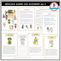 förhandsvisning - Grekisk mytologi - del 2 - försättsblad