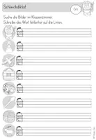 Vorschau - Arbeitsblätter - Schleichdiktat Klasse 1 Buchstabe Ö/ö - Seite 3