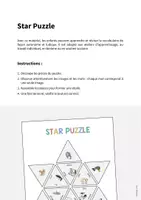Aperçu - Jeux - Animal Body Parts / Parties du corps des animaux: Star Puzzle (Jeu pour le cours d'anglais) - Page 1