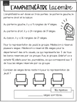Aperçu - Feuilles d'exercices - Situation déconstruite - Amphithéâtre Lacombe -6 - Page 1