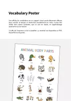 Aperçu - Affichage - VOCABULARY POSTER: Pack XXL de ressources pour les cours d’anglais - Page 2