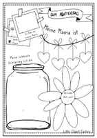 Vorschau - selbst erstellte Cliparts/Grafiken - Muttertag - Cliparts & Arbeitsblätter (im Doodle-Stil) - Seite 2