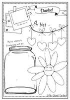 Vorschau - selbst erstellte Cliparts/Grafiken - Muttertag - Cliparts & Arbeitsblätter (im Doodle-Stil) - Seite 3