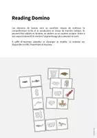 Aperçu - Jeux - In the Sea / Dans la mer: Reading Domino (Jeu pour le cours d'anglais) - Page 1
