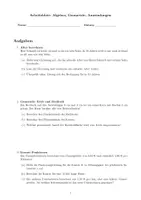 Vorschau - Stundenentwürfe - Textaufgaben Mathematik - Klasse 7 - Seite 1