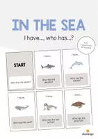 Aperçu - Jeux - In the Sea / Dans la mer: I have..., who has...? (Jeu pour le cours d'anglais) - Page de couverture
