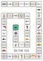 Aperçu - Jeux - In the Sea / Dans la mer: Vocabulary Game (Jeu pour le cours d'anglais) - Page 2