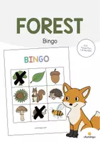 Aperçu - Jeux - Forest / Forêt: Bingo (Jeu pour le cours d'anglais) - Page de couverture