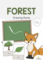 Aperçu - Jeux - Forest / Forêt: Drawing Game (Jeu pour le cours d'anglais) - Page de couverture