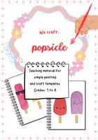Vorschau - Arbeitsblätter - WORKBOOK: DIY Popsicle Craft – Summer Creativity for Grades 1–4 - Deckblatt