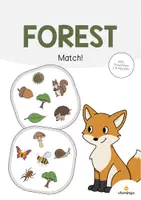 Aperçu - Jeux - Forest / Forêt: Match! (Jeu pour le cours d'anglais) - Page de couverture