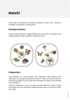 Aperçu - Jeux - Forest / Forêt: Match! (Jeu pour le cours d'anglais) - Page 1
