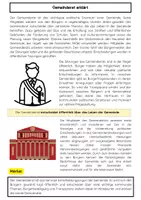 Vorschau - Arbeitsblätter - Gemeinderat erklärt: Bürgerbeteiligung und Politik - Seite 1