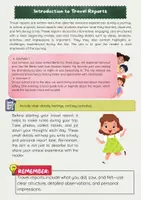 Vorschau - Arbeitsblätter - Travel Report Writing: Rules and Examples - Seite 1