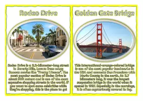 Vorschau - Arbeitsblätter - Fact Cards - CALIFORNIA mit QUIZ (2-fach differenziert) - Seite 3