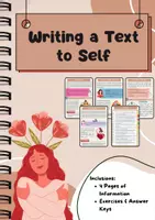 Vorschau - Arbeitsblätter - Text-to-Self-Verbindung: Englisch Schreiben und Reflektieren - Deckblatt
