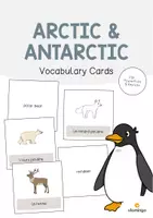Aperçu - Fiches - Arctic & Antarctic / Arctique et Antarctique: Vocabulary Cards (Cartes de mots) - Page de couverture