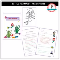 förhandsvisning - Little Mermaid - theater roles - försättsblad