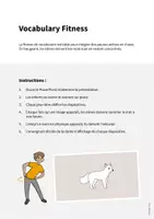 Aperçu - Jeux - Arctic & Antarctic / Arctique et Antarctique: Vocabulary Fitness (Fitness du vocabulaire) - Page 1