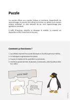 Aperçu - Jeux - Arctic & Antarctic / Arctique et Antarctique: Puzzle (Puzzle pour le cours d'anglais) - Page 1