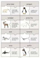 Aperçu - Jeux - Arctic & Antarctic / Arctique et Antarctique: Puzzle (Puzzle pour le cours d'anglais) - Page 2