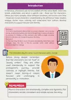 Vorschau - Arbeitsblätter - Flat vs. Round Characters: Figurenanalyse Englischunterricht - Seite 1
