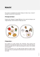 Aperçu - Jeux - Autumn / Automne: Match! (Jeu pour le cours d'anglais) - Page 1