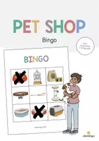 Aperçu - Jeux - Pet Shop / Animalerie: Bingo (Jeu pour le cours d'anglais) - Page de couverture