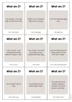 Aperçu - Jeux - Pet Shop / Animalerie: What am I? - Cards (Jeu pour le cours d'anglais) - Page 2