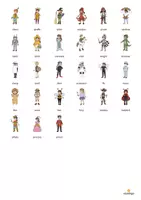 Aperçu - Jeux - Carnival / Carnaval: Vocabulary Game (Jeu pour le cours d'anglais) - Page 3