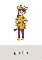 Aperçu - Affichage - Carnival / Carnaval: Word and Picture Cards (Cartes avec images pour le cours d'anglais) - Page 3