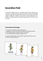 Aperçu - Fiches - Carnival / Carnaval: Accordion Fold (Jeu pour le cours d'anglais) - Page 1