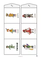 Aperçu - Fiches - Carnival / Carnaval: Accordion Fold (Jeu pour le cours d'anglais) - Page 3