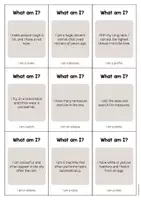 Aperçu - Jeux - Carnival / Carnaval: What am I? - Cards (Jeu pour le cours d'anglais) - Page 2