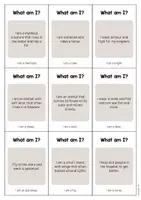 Aperçu - Jeux - Carnival / Carnaval: What am I? - Cards (Jeu pour le cours d'anglais) - Page 3