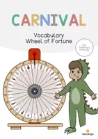 Aperçu - Jeux - Carnival / Carnaval: Vocabulary Wheel of Fortune (Roue de la chance pour le cours d'anglais) - Page de couverture