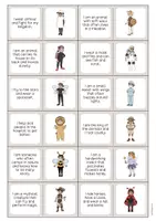 Aperçu - Jeux - Carnival / Carnaval: Reading Domino (Jeu pour le cours d'anglais) - Page 3