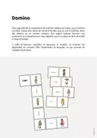 Aperçu - Jeux - Carnival / Carnaval: Domino (Jeu pour le cours d'anglais) - Page 1