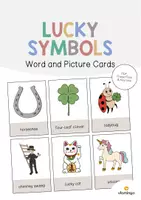 Aperçu - Matériel pour travaux manuels / dessin - LUCKY SYMBOLS: Pack XXL de ressources pour les cours d’anglais (Symboles porte-bonheur) - Page 1
